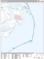 Outer Banks Wall Map